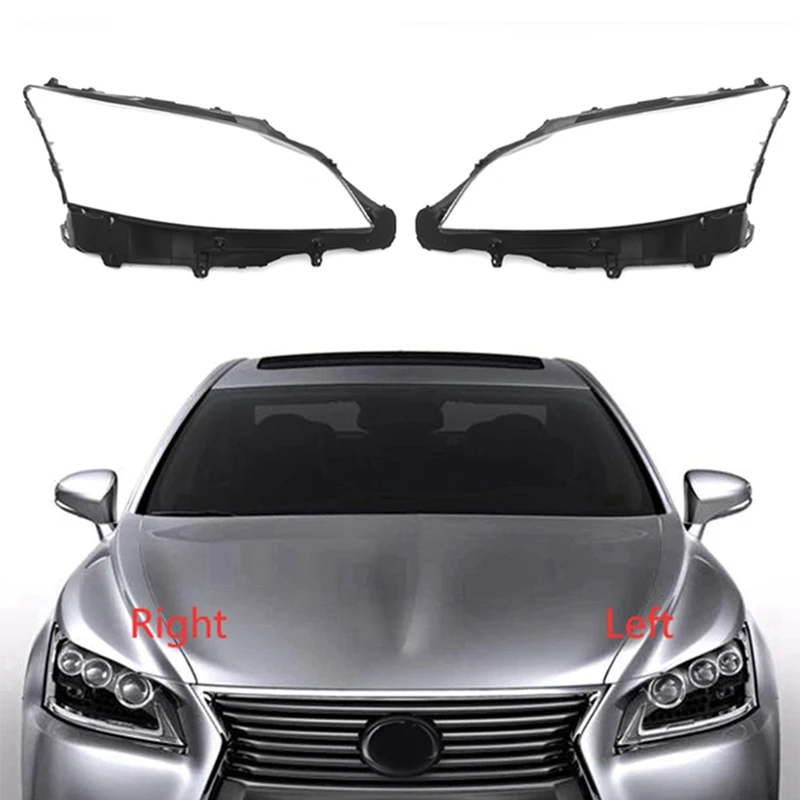 For Lexus LS460 LS600HL 2013-2016 Headlight Shell Lamp Shade Transparent Lens Cover Headlight Cover