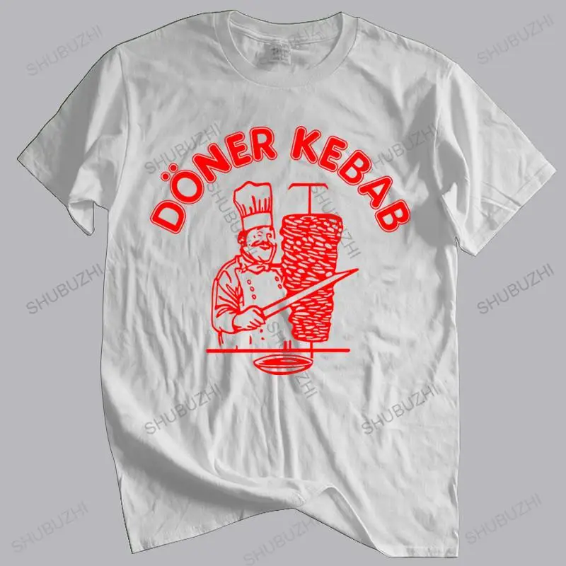 

summer t-shirt shubuzhi brand teeshirt Doner Kebab t shirt men soft breathable t-shirt unisex t-shirt loose style tops