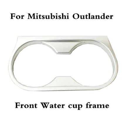 Автомобильная консоль, держатель для чашки с водой, накладка на рамку, наклейка, украшение интерьера для Mitsubishi Outlander PHEV 2018 2017 2016 2015 2014