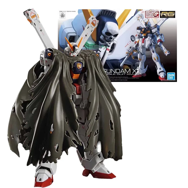 Оригинальные фигурки Bandai модель Gundam Комплект аниме-фигурок RG 1/144 искусственная