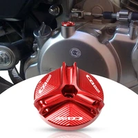 for honda cb650r cb 650r m202 5 cnc motorcycle accessories magnetic engine oil fill cap drain plug filter cup plug cover screw