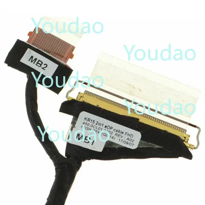 Фото Для Dell Inspiron 15 7573 15,6-дюймовый сенсорный ЖК-видеокабель, провод 0854 M1 854 M1 T №3