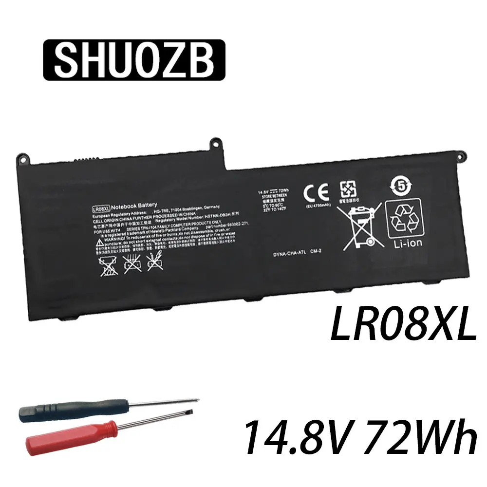 

LR08XL Battery For HP Envy 15-3000 15-3200 15-3300 HSTNN-UB3H HSTNN-DB3H TPN-I104 628666-001 660152-001 6600022-541 LR08 14.8V