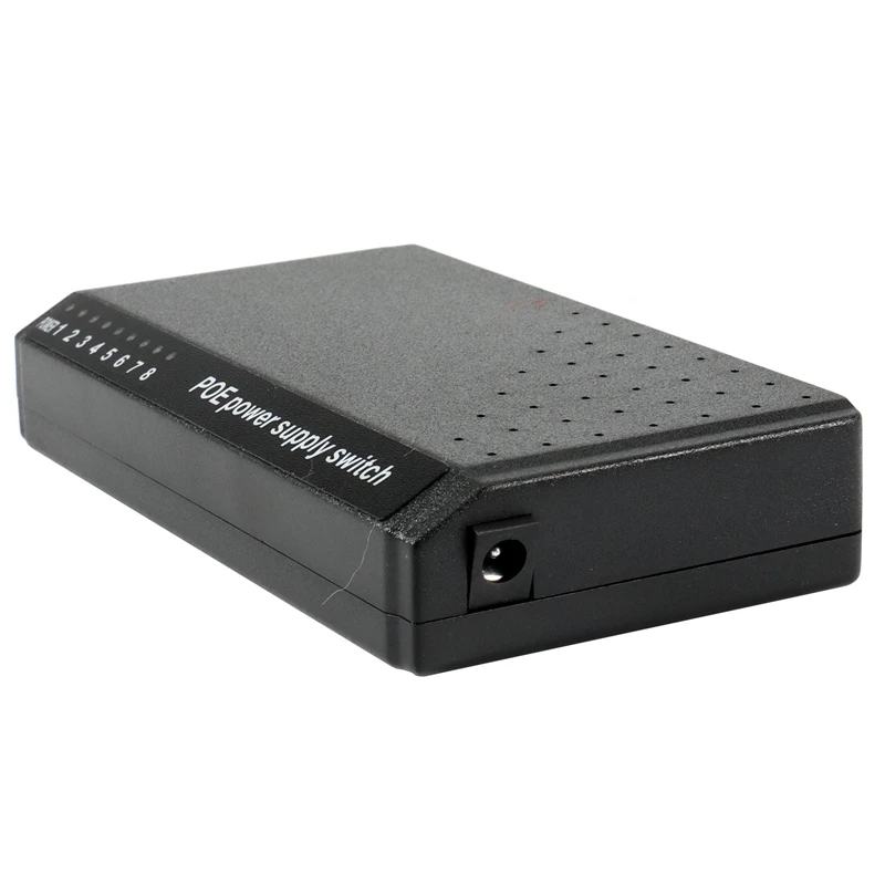 

3X8 портов 6 + 2 POE выключатель инъектор Power Over RJ45 Ethernet без адаптера питания семейная сетевая система 10/100M