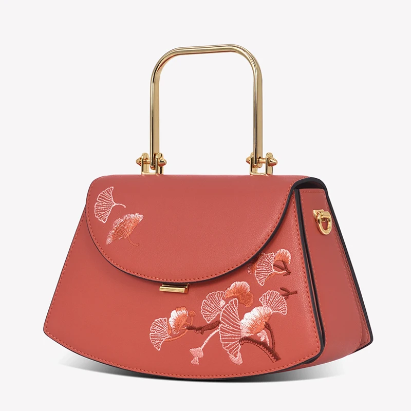 Женская сумка ручной работы из воловьей кожи