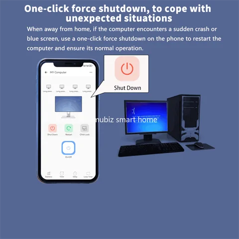 mumubiz Tuya Smart ZIGBEE PCIE Карта управления компьютером