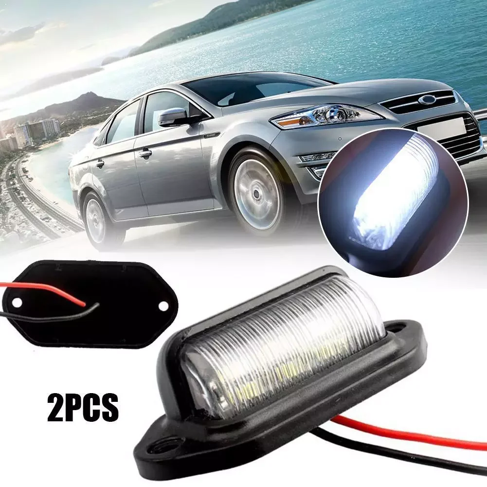 

License Plate Light Number License Plate Light Trailer Automotive Motorcycle Lamps RV Aircraft Boats Truck For Car Exte V0Z1