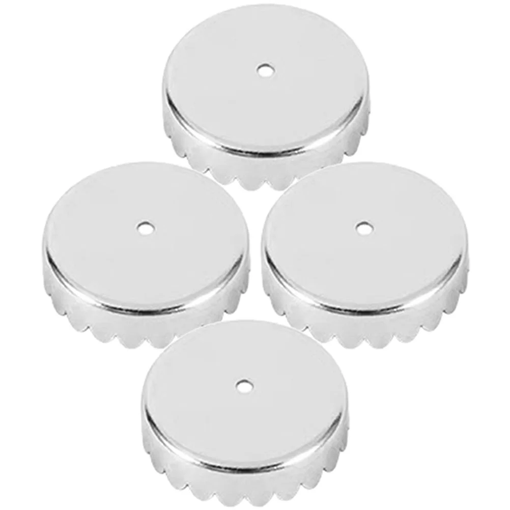

4 Pcs Bathroom Soap Rest Caps Storage Holder & Bathing Accessories Magnetic Shower Dish Stainless Steel Wall Bar Parts
