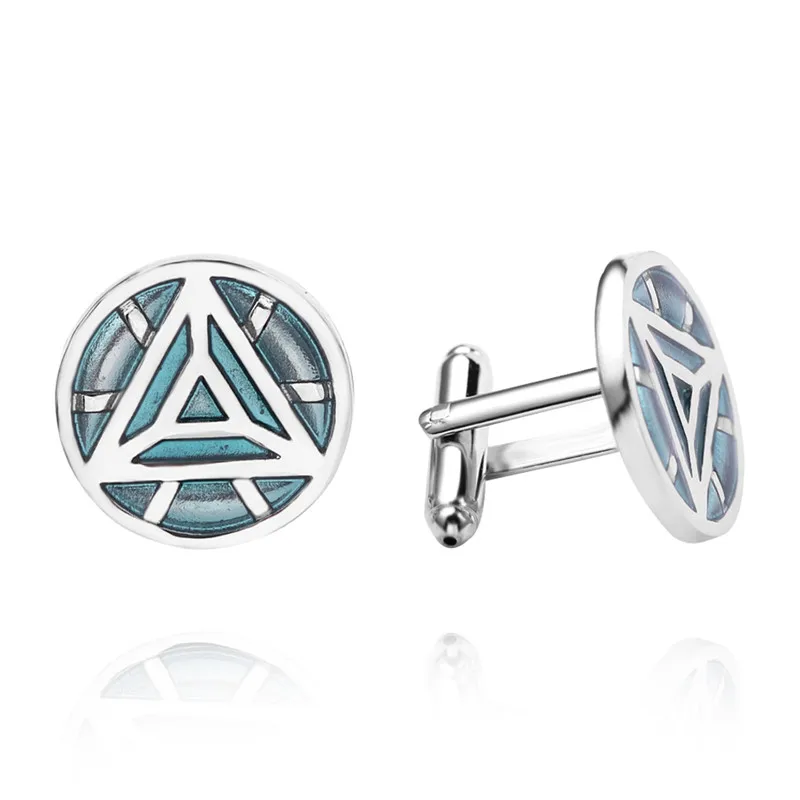 

Men's Marvel Arc Reactor Iron Man Cuff Links Superheroes Design For Men Wholesale
