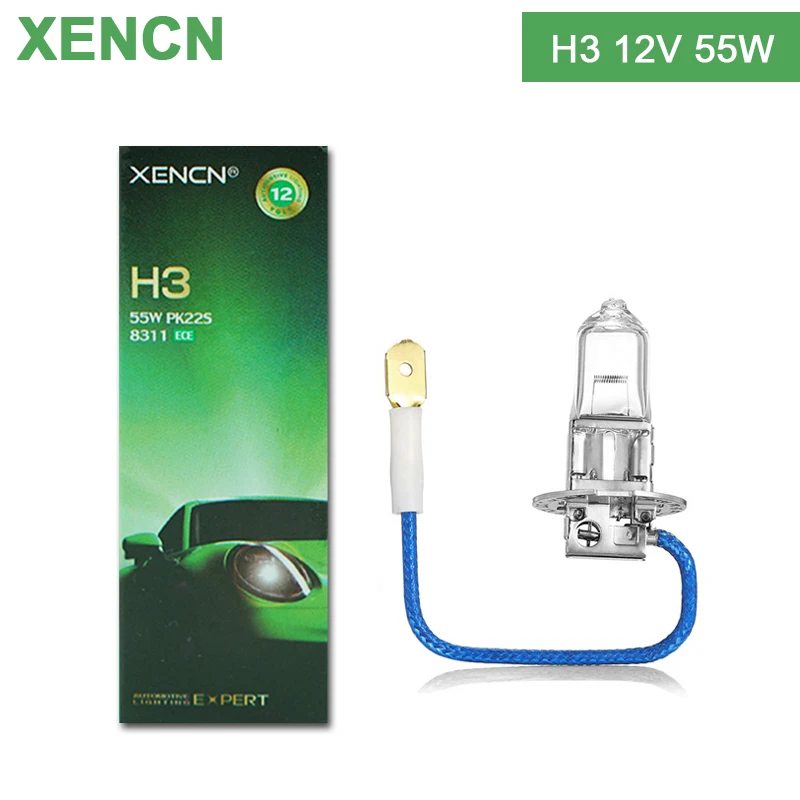 

XENCN 12V H1 H3 H4 H7 H8 H11 Автомобильная галогенная головка светильник HB3 9005 HB4 9006 HIR2 9012 OEM стандарт качества 3200K