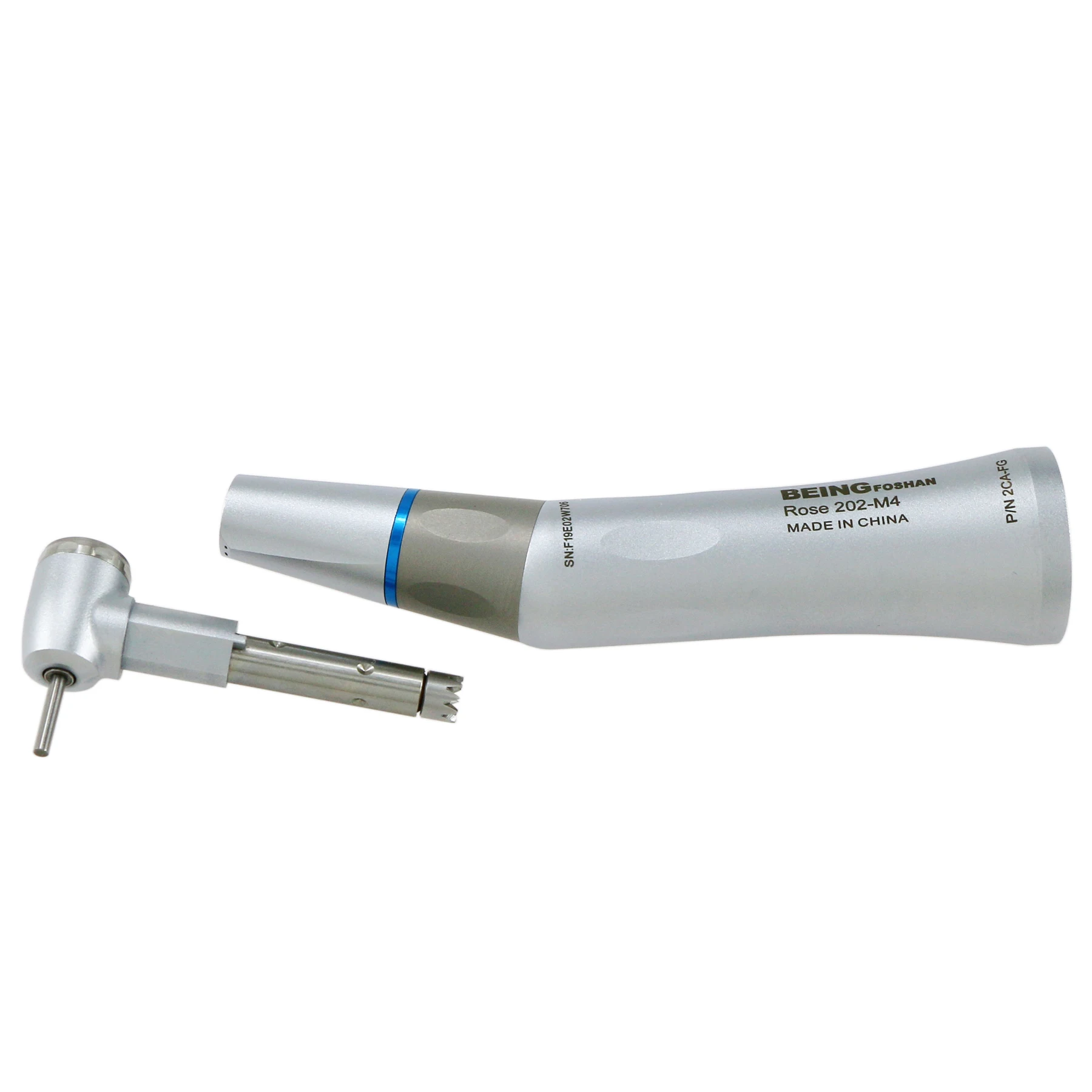 Наконечник с внутренней кнопкой подачи воды малоскоростной 1:1 Rose 202CAP-FG для FG 1 6 мм