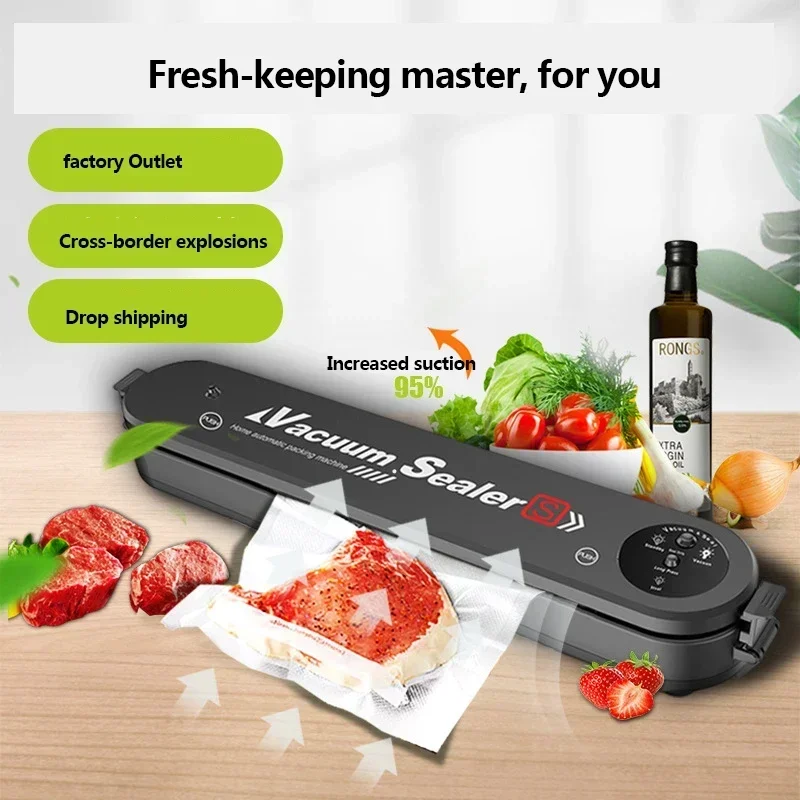 Food Storage Vacuum Sealing Machine Packaging Commercial Bag Machine90W