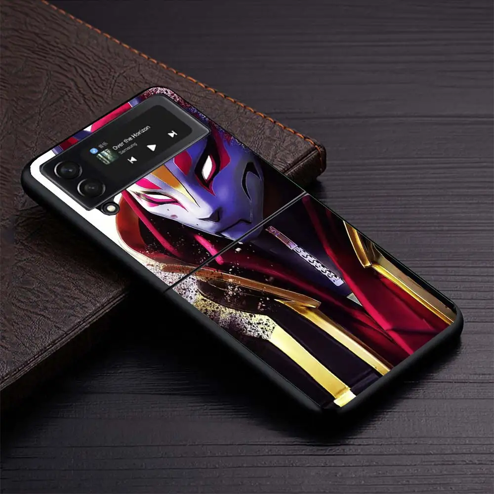 Чехол для телефона Game Battle-Royals Samsung Galaxy Z Flip6 5G Flip4 Flip5 Flip3 черный чехол-книжка 6 5 4 3 PC