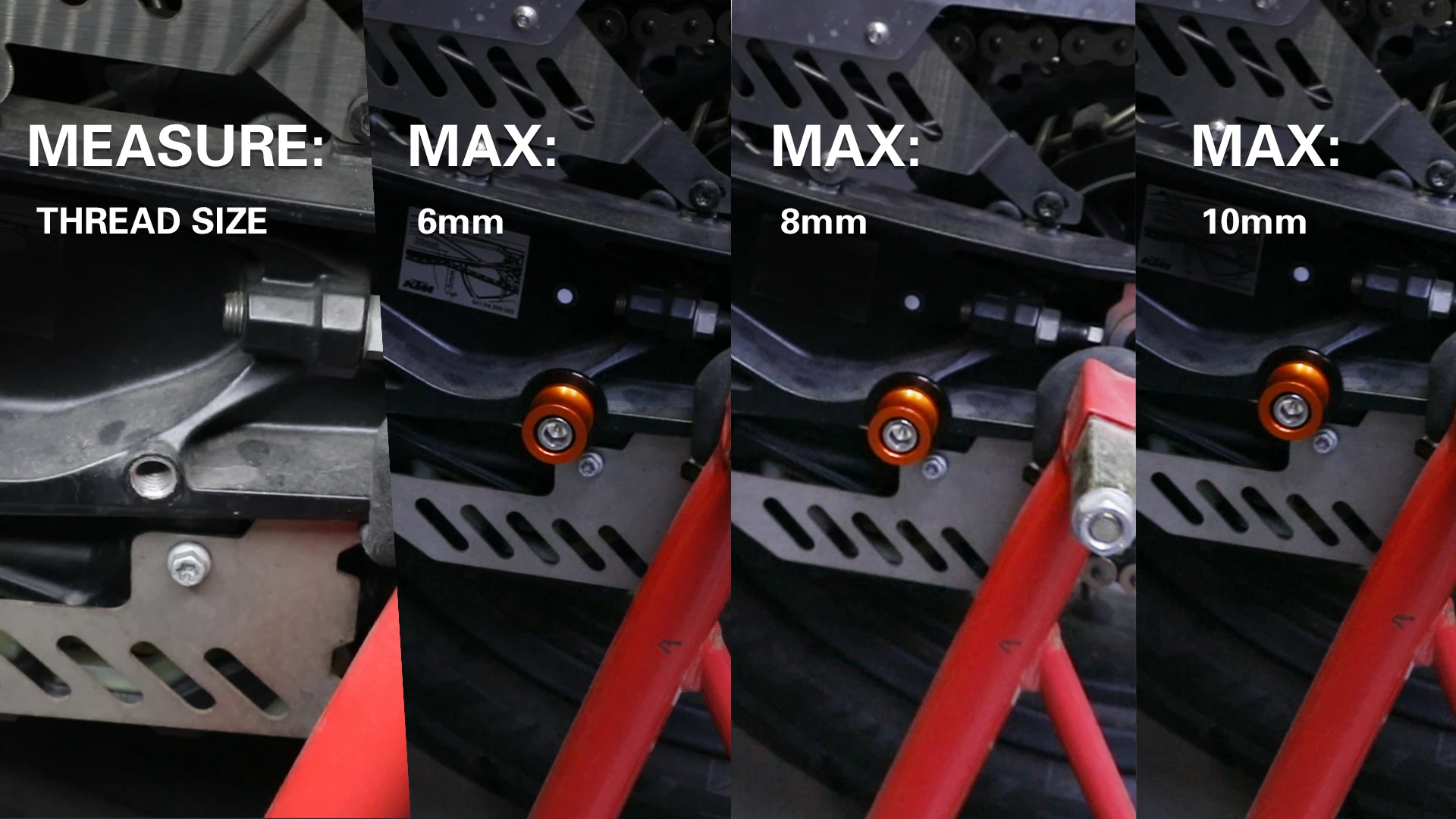 Для Honda CBR1000RR CBR 1000RR 2004 2005 2006-2007 подставки для рамы мотоцикла винтовые Слайдеры