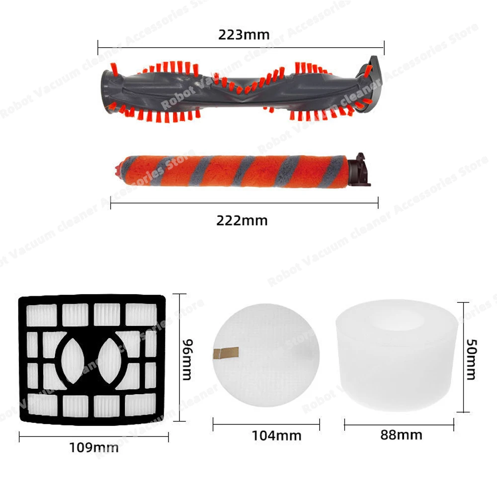 Фото Подходит для пылесоса Shark DuoClean NV800 NV800W NV801 NV801Q NV803 UV810, основная щетка, роликовая щетка, детали фильтра HEPA №2
