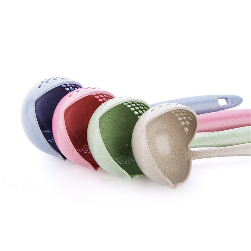 Ложка для супа Черпак силиконовые ложки кастрюль с длинной ручкой ложка кухонный