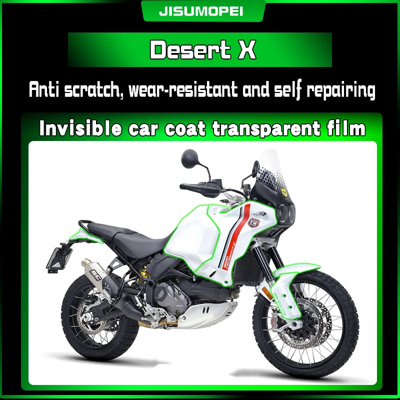 

Подходит для Dukadi Desert X прозрачная невидимая пленка из ТПУ для автомобильной одежды, защитная пленка, краска, ремонт царапин, модифицированные детали