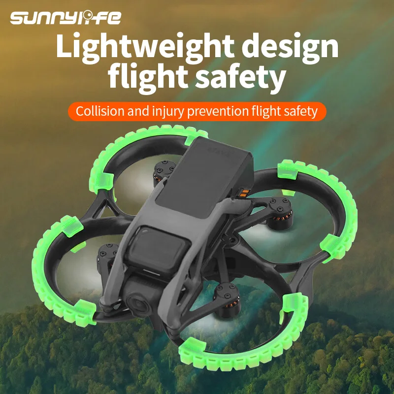 Защитная клетка Sunnylife для пропеллера DJI Avata 2 руки кольцо защиты от столкновений