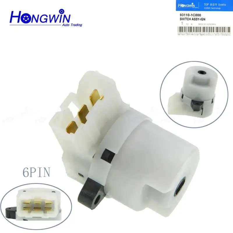 

Ignition Starter Switch 93110-1C000 For Hyundai Europe All Heavy-Duty s Click Getz 2002-2011 931101C000 93110 1C000