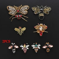 handmade rhinestone bee badge beaded patches sew on sequin patch for clothing beading applique cute patch apparel sewing fabric