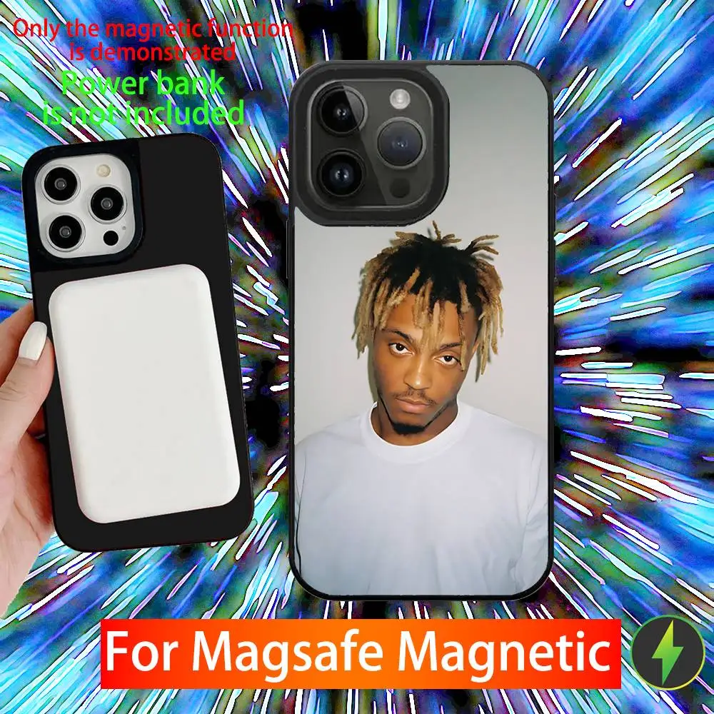 Фото J-Juices 999 W-Wrld Rapper Phone Case For iPhone 16,15,14,13,12,11,Pro,Max,Plus,Mini,SE New Magsafe Magnetic Wireless Charging №2