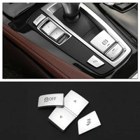for bmw 5 67 series f10 gt f07 car styling central handbrake auto h button left side switch button covers trim stickers
