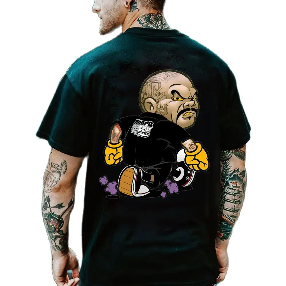 

Vintage Men's T-shirt Summer 3D Print Short Sleeve T Shirt Casual O-neck Street Hip Hop Top Funny Pattern Harajuku Oversized Tee