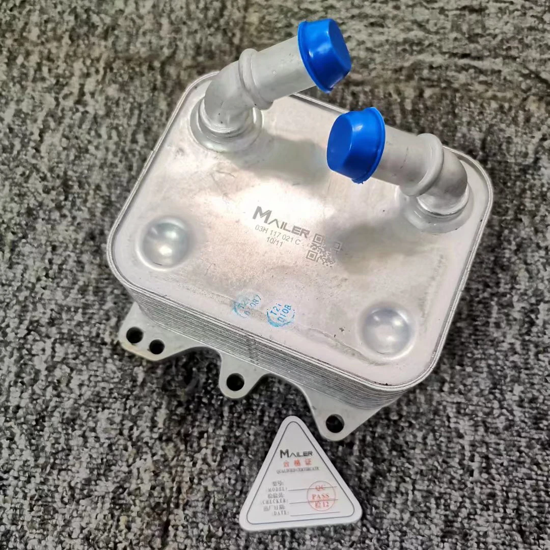 Высококачественный масляный радиатор трансмиссии для Volkswagen Passat Atlas CC Touareg V6 3 6l