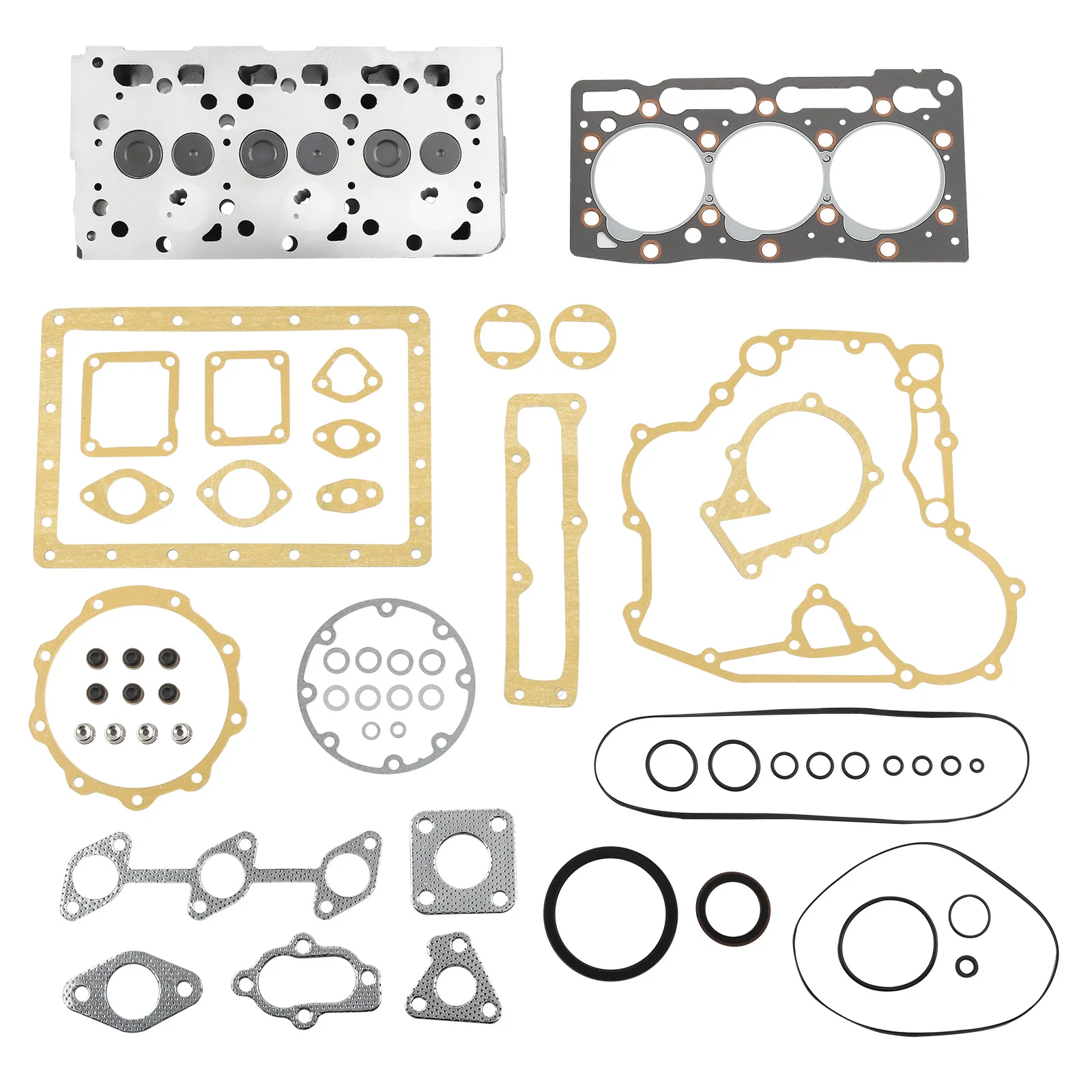 Новая D1105 полная головка цилиндра + прокладка для Kubota RTV1100 RTV1100CW9 RTV1140CPX
