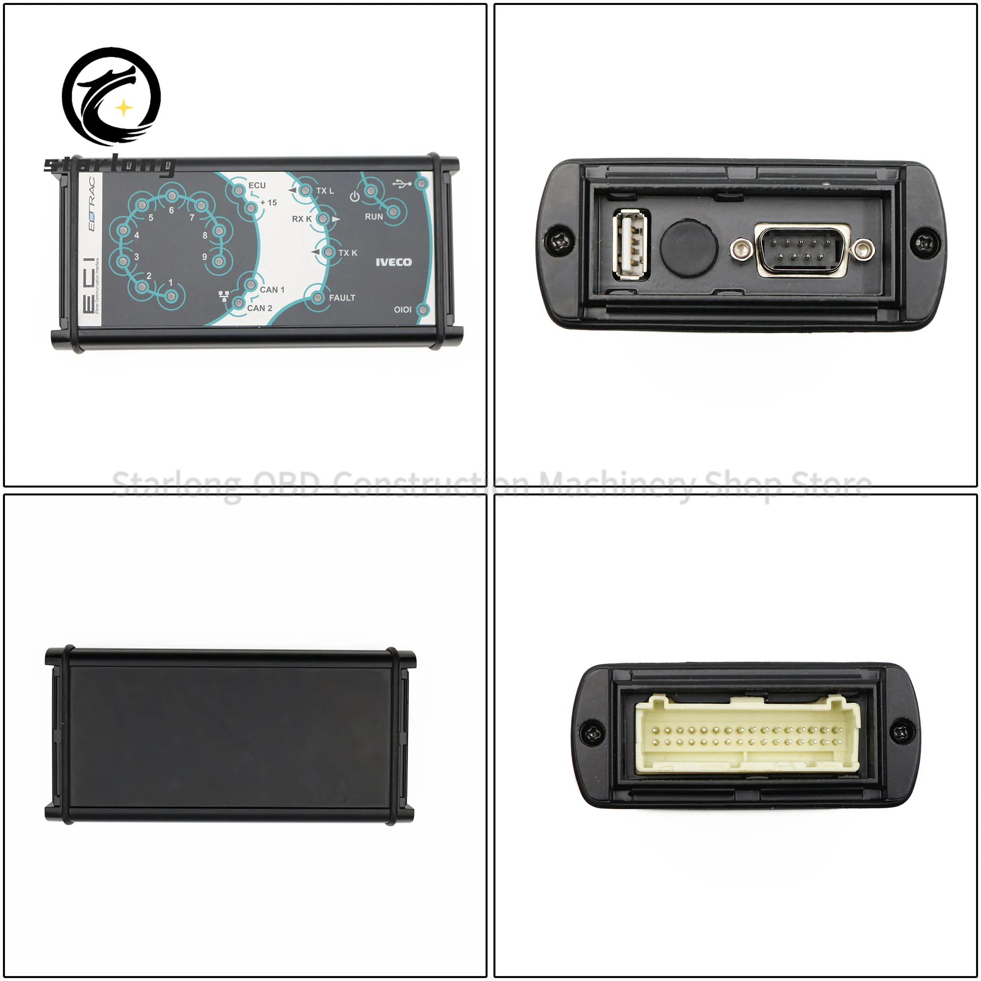 Сверхмощная диагностика для диагностического сканера Eltrac Easy Truck версии Iveco 13.1