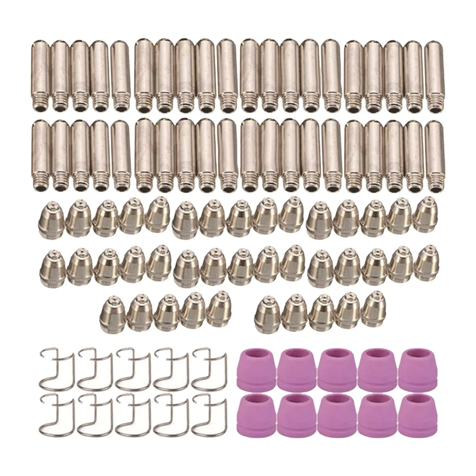 

100x Tips Nozzle Nozzle Shroud Shield Cup Kit Nozzle Welding Accessories for SG-55