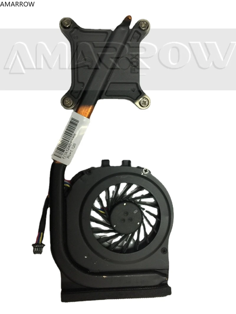 Оригинальный радиатор для ноутбука вентилятор охлаждения для HP 2760 2760P, радиатор для процессора 649759-001