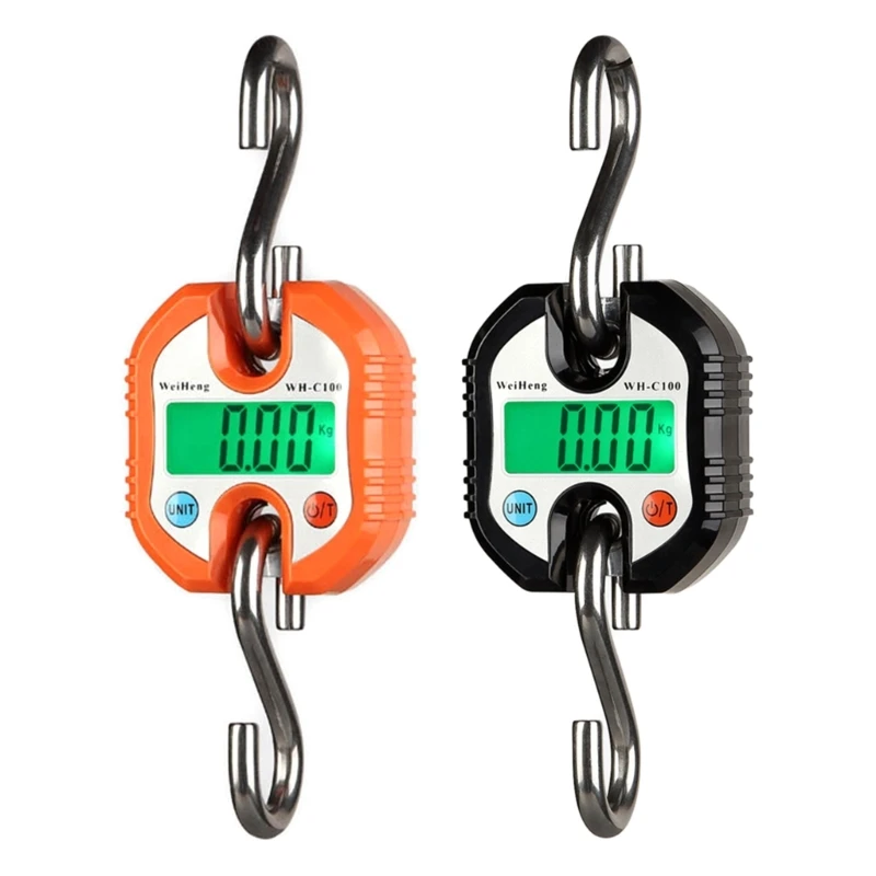 

Precision-Electronic Digital Scale Hanging Crane-Scale LCD-Digital Scale Backlight Fishing Weight Pocket Luggage Scale C7AD