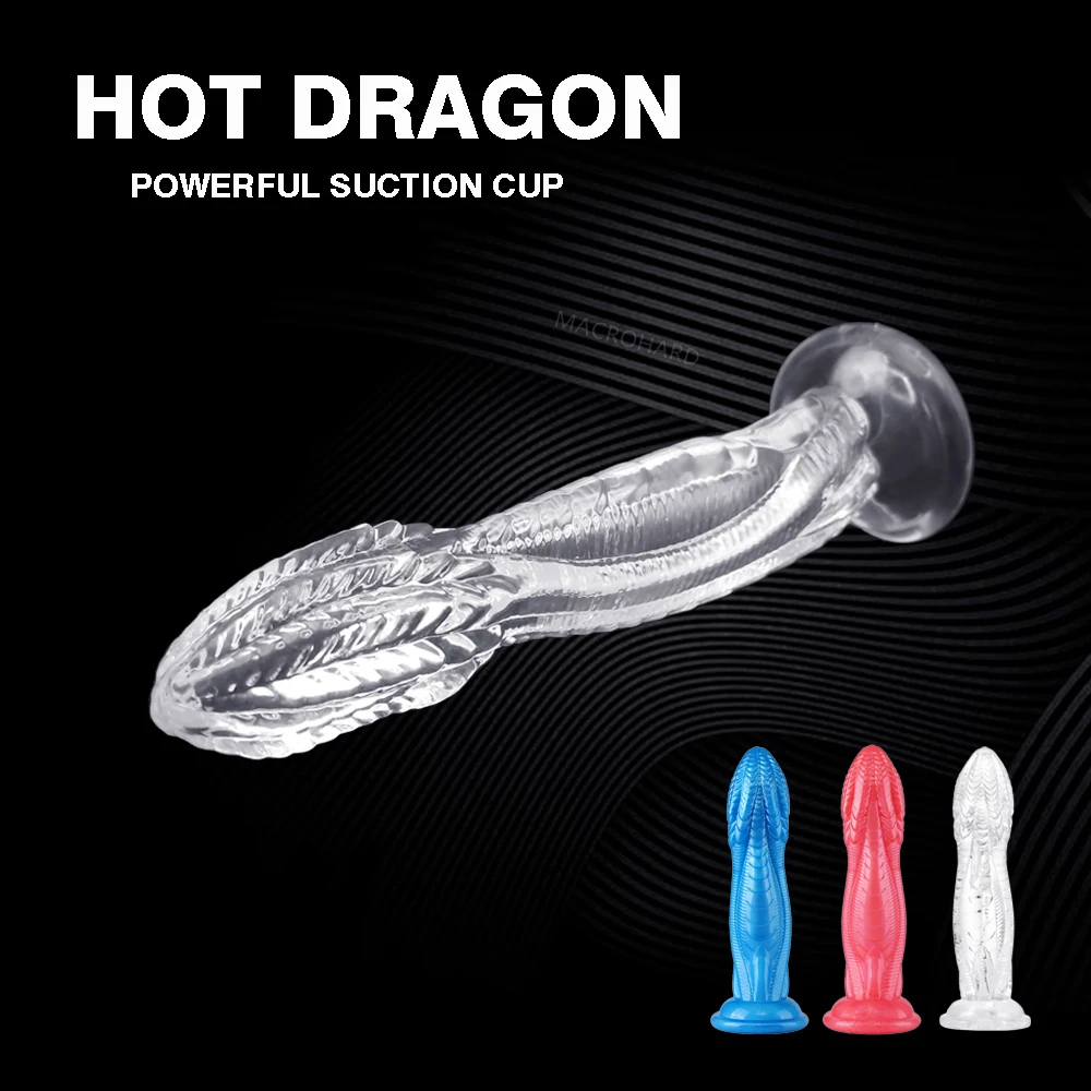 Kiss of Dragon Huge Blue Penis Powerful Orgasm Erotic Tools with Suction Cup Anal Sex Toy Advanced Player Realistic Dragon Dildo