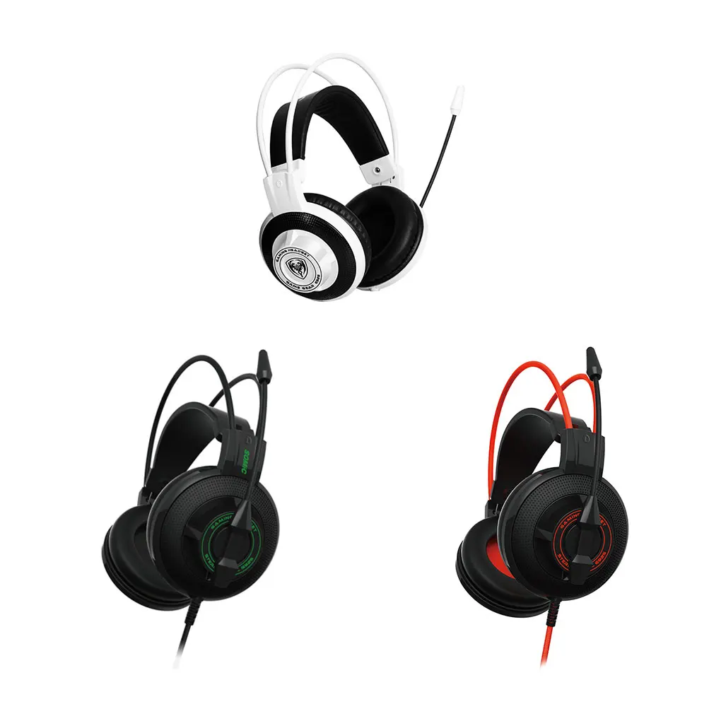 

Somic Wired Headphone 2 1 Meter Noise Reduction Wire Earphone 97dB 3dB 20Hz-20kHz PC Equipments Gaming Headset
