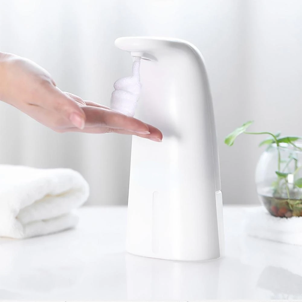 

ABS auto touchless hand foam spray liquid automatic sanitizer soap dispenser