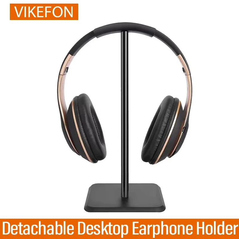 Универсальная чёрно-белая Съемная подставка для наушников