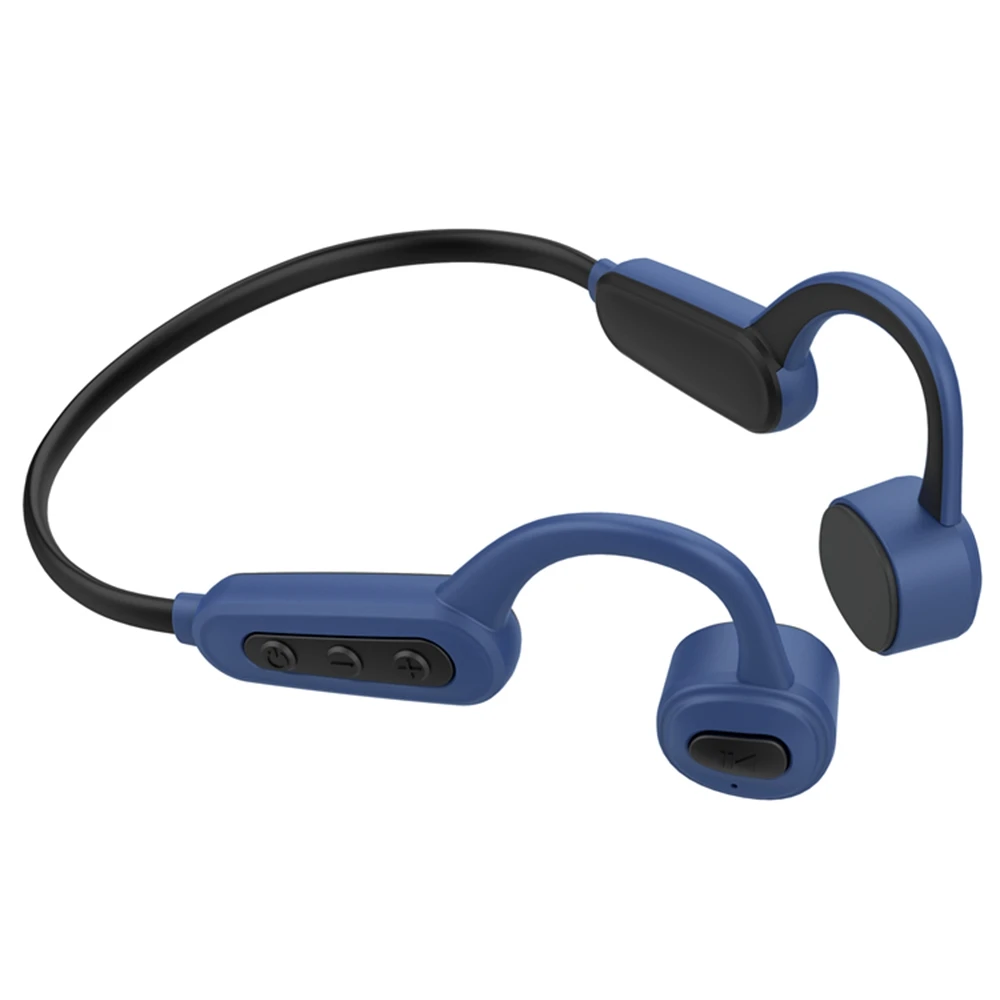 

Waterproof Bone Conduction Headphones Wireless Bluetooth Sports Headset with MIc MP3 Player IPX8 for Running Workouts C