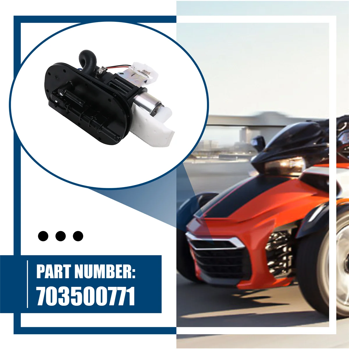 Паливный насос в сборе 703500771 Для Can-Am Outlander MAX 400-800 Renegade 800 2006-2008 гг.