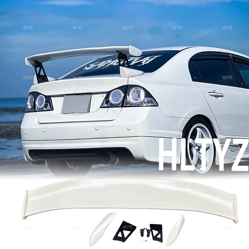 Подходит для Honda Civic 8-го поколения (2006-2011), модель Civic FD2 TYPE-R, спойлер на багажник, декоративные элементы кузова, внешние аксессуары. (art.: 3920d8d5233fc) - 3920d8d5233fc