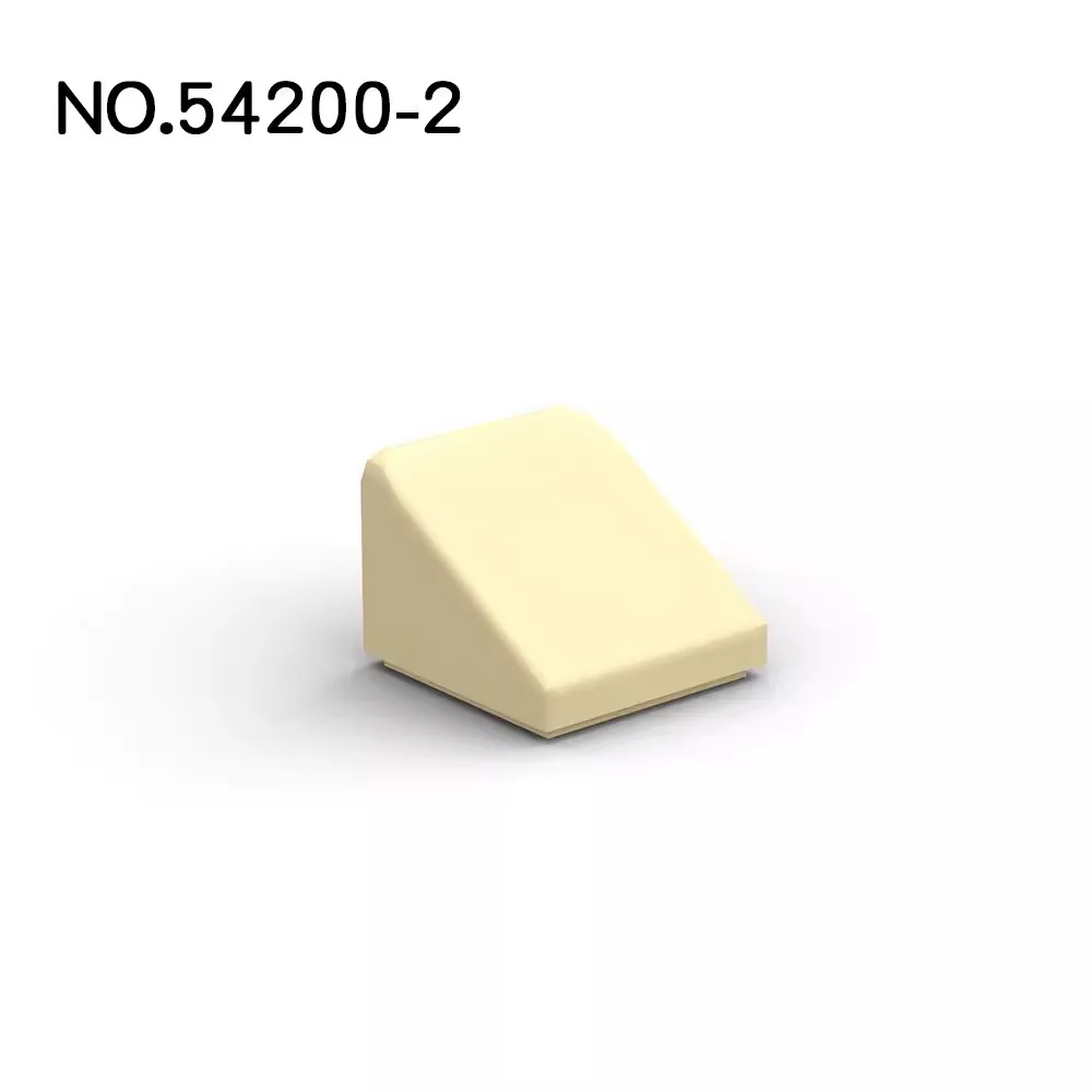 50Pcs MOC 54200 Slope 30° 1 x 2/3 Brick Changeover Catch for High-tech Building Blocks Parts Tech Toy DIY Educational