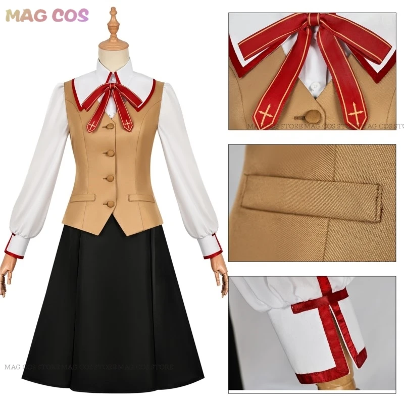 Рин Тосака аниме игра Fate/stay Night косплей костюм парик женский повседневный JK