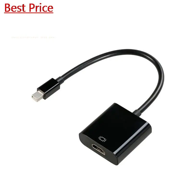 

Dhl 100Pcs/lot Thunderbolt Mini DisplayPort Display Port DP To HDMI-compatible Adapter Cable For Apple Mac Macbook Pro Air