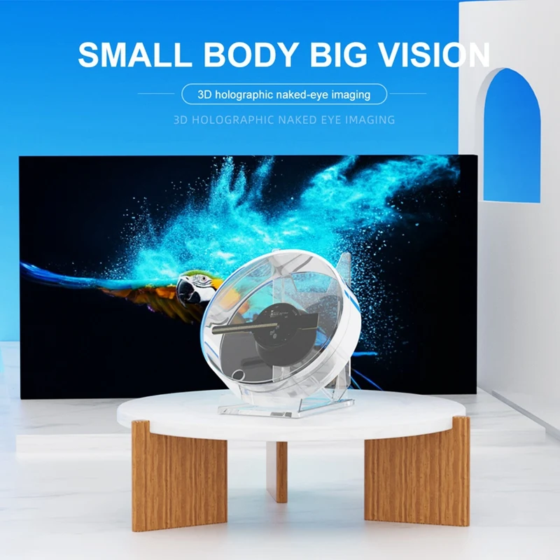 3D вентилятор голограмма проектора настольная лампа голографический