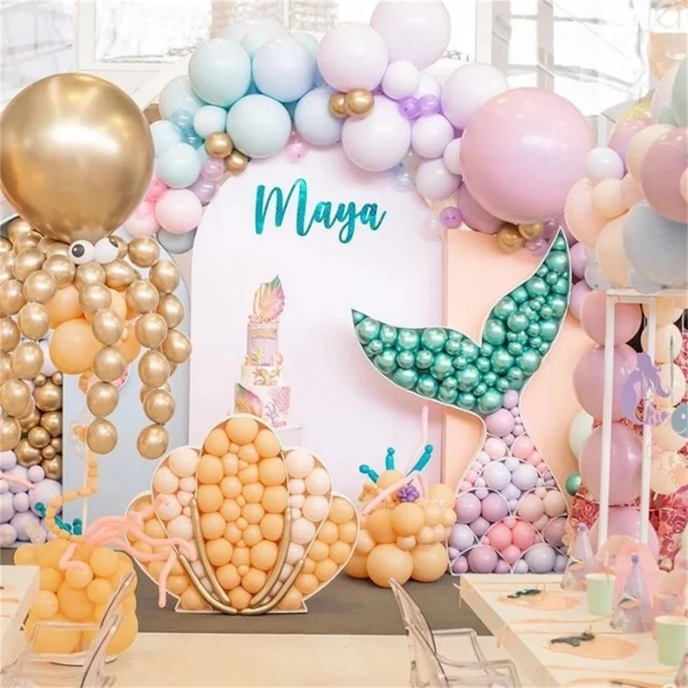 1 шт. DIY мозаика рамка для воздушного шара коробка наполнения единорог Русалка