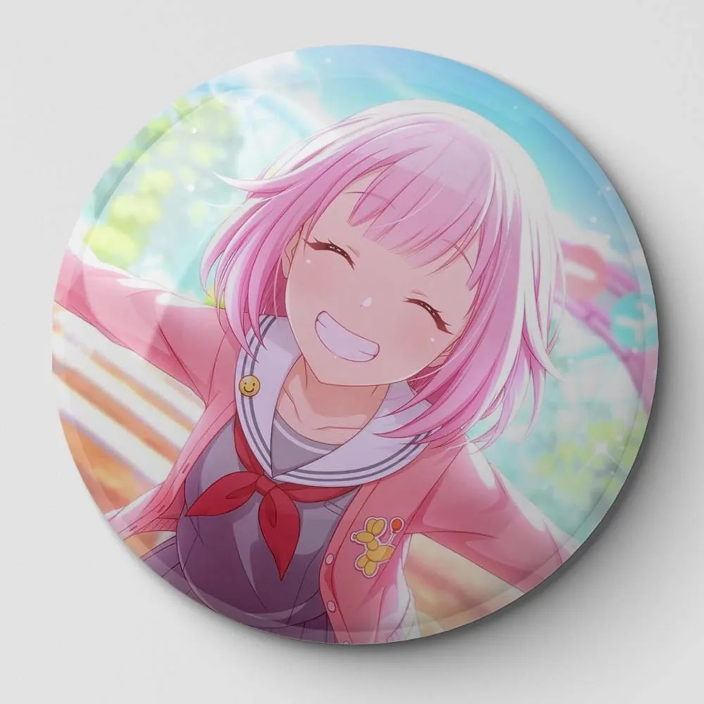 

Emu Ootori Soft Button Pin Customizable Soft Buckle Pin Decorative Gift Hat Badge Lapel Brooch
