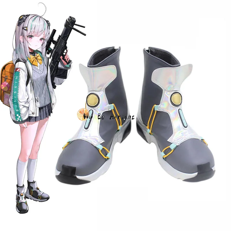 

Новинка, обувь для косплея NIKKE Admi из искусственной кожи для девочек