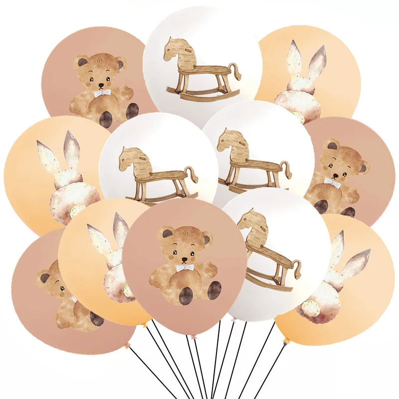 kit Kids Birthday Party Balloons Hello Baby Boy Girl DIY Cake Topper Paper Tableware 1st Birthday Party Baby Shower Decorations (art.: 3920cba952223) - 3920cba952223