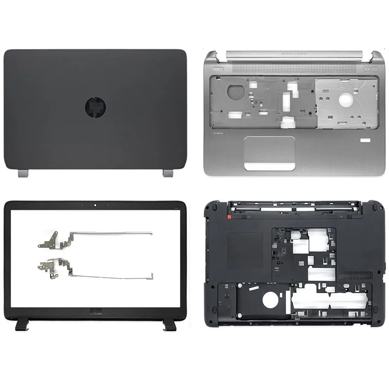 

Новинка для ноутбука HP ProBook 440 G2 450 G2 задняя крышка ЖК-дисплея/передняя рамка/Упор для рук верхний чехол/нижний чехол/петли A B C D черный чехол