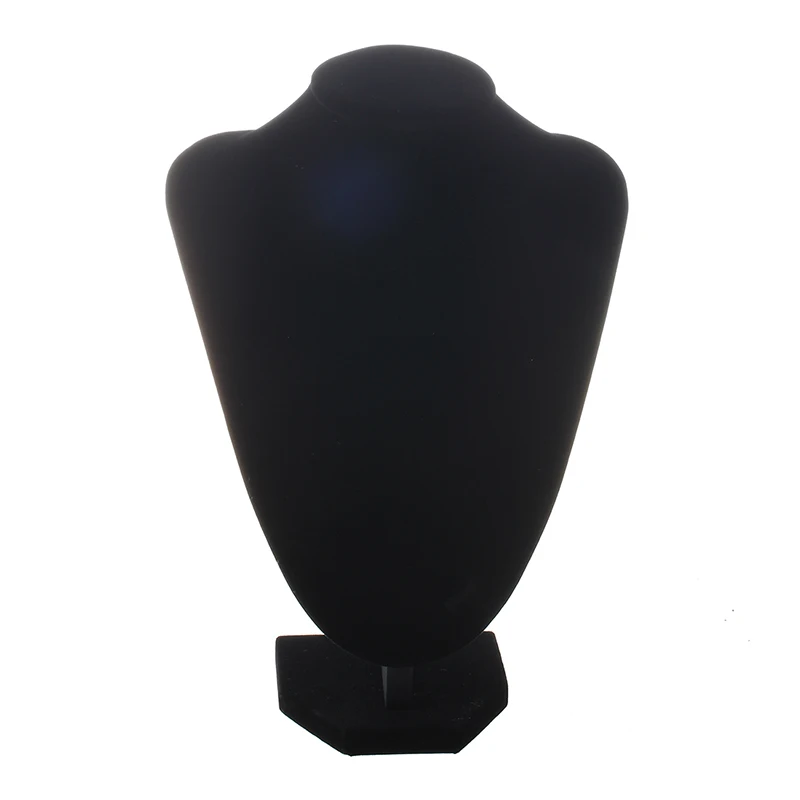 

Shop Mannequin Bust Jewelry Necklace Pendant Earring Display Stand Holder Black-XL